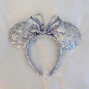 Silver Mickey Disney Ears